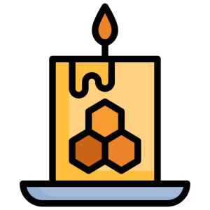 Bougie cire d'abeille